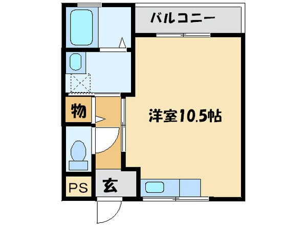 グリーン清水の物件間取画像